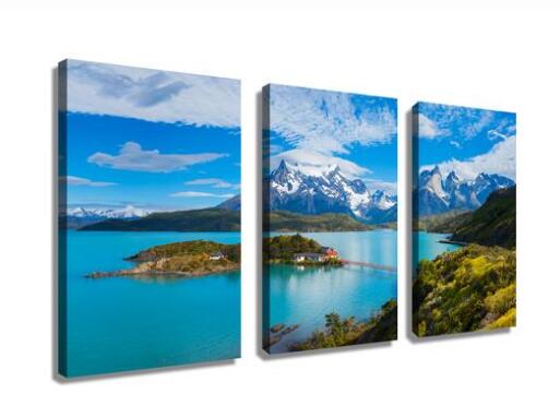 Patagonia's famous Torres Del Paine National Park Landscape wall art drop shipping - 副本