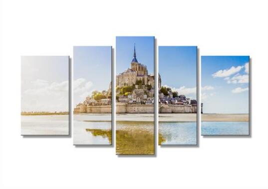 Mont Saint Michel Canvas HD Print Canvas  wall art drop shipping - 副本 - 副本