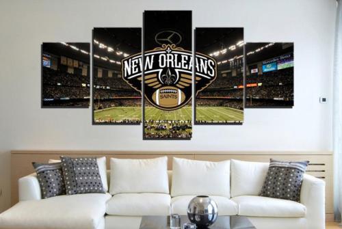 large and extra large New Orleans Saints Stadium Canvas Print Wall Art Home Decor Drop shipping - 副本 - 副本