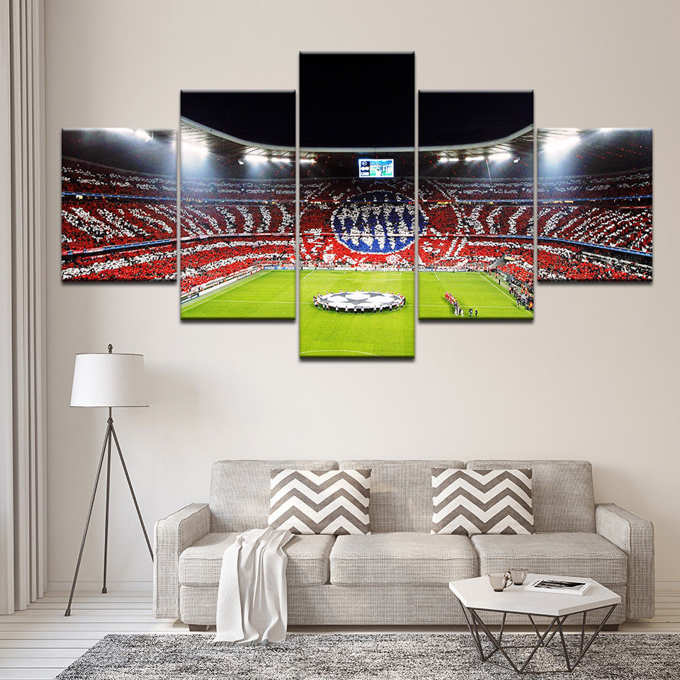 World Cup Futbol Soccer Canvas Print Wall Art Home Drop shipping - 副本