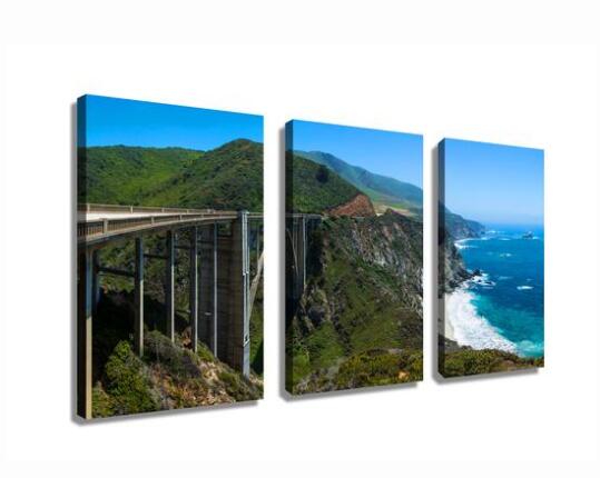 Big Sur Bridge Canvas Print wall art Oil Painting Drop shipping - 副本