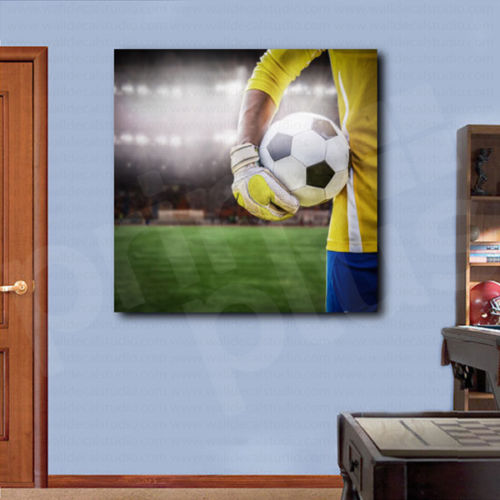 Soccer Ball Stadium Canvas Art Poster Print Home Wall Decor Drop shipping - 副本