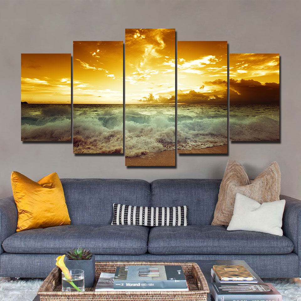 canvas art Lonely Planet Cloud canvas wall art drop shipping - 副本