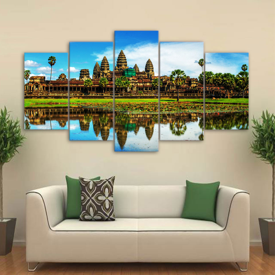 canvas art Vietnam cambodia HD print modern Home decoration Drop shipping - 副本