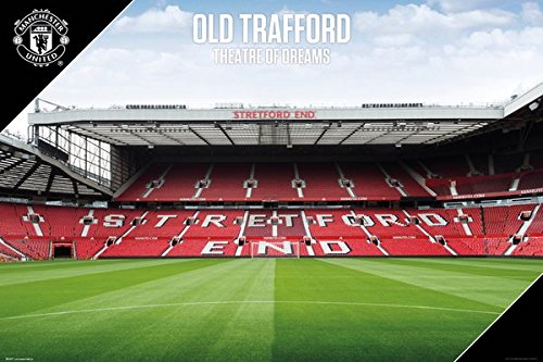  Manchester United Soccer  Stadium canvas art Poster Drop shipping - 副本