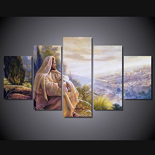 canvas wall art print Jesus default painting wall art Painting on canvas Dropshipping - 副本