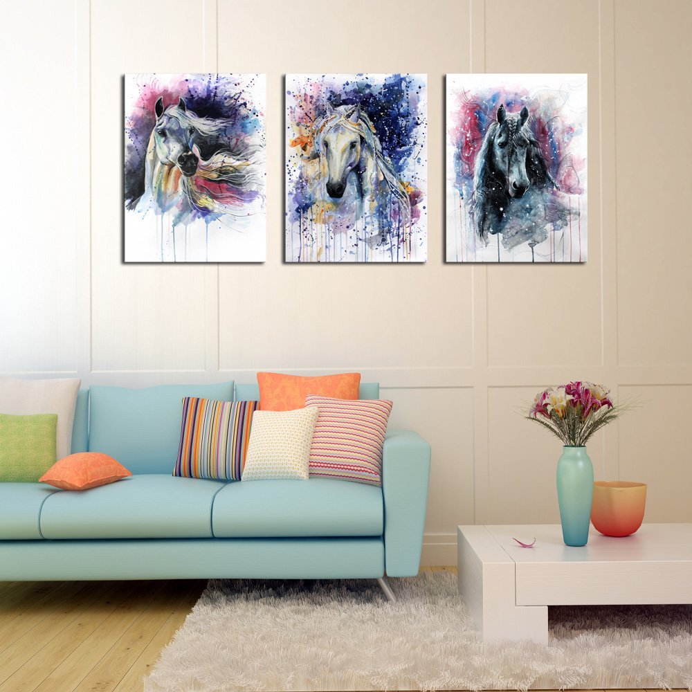 Animal Horse Canvas Wall Art Painting Prints on Canvas Drop shipping - 副本