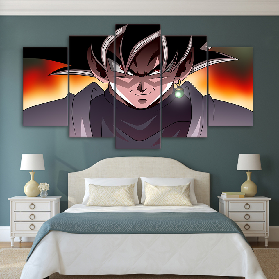 dragon ball character painting canvas art wall art drop shipping