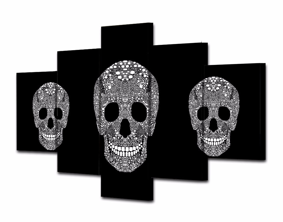 skulls candy Painting canvas art Printed poster picture canvas drop shipping