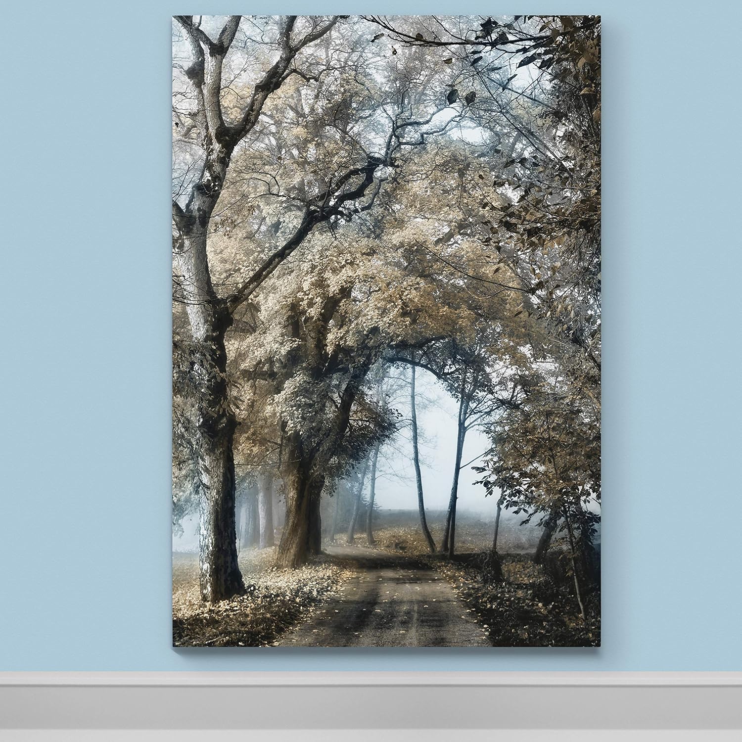 Giant Romantic Nature Secretive Forest Path Glam Artwork Wall Art Bedroom Living Room Office Kitchen Drop shipping