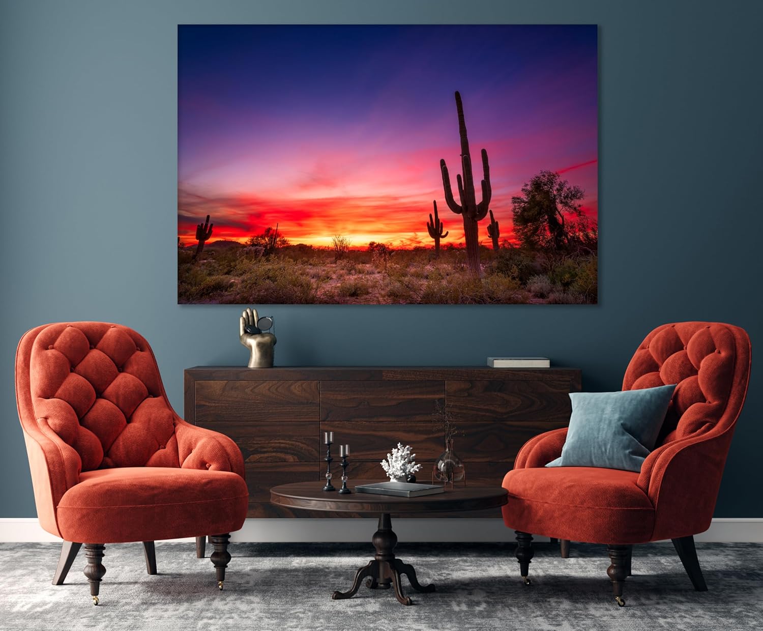 oversized Sunset in Arizona  Dining Room, Bedroom, Bathroom, Living Room drop shipping