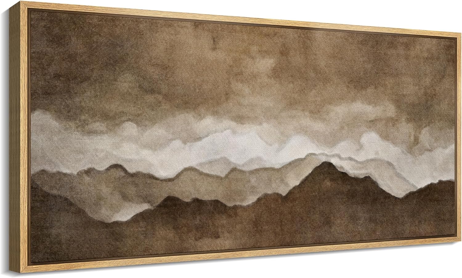 drop shipping Mountain Range Mist Illustrations Modern Art,Living Room, Bedroom, Office  