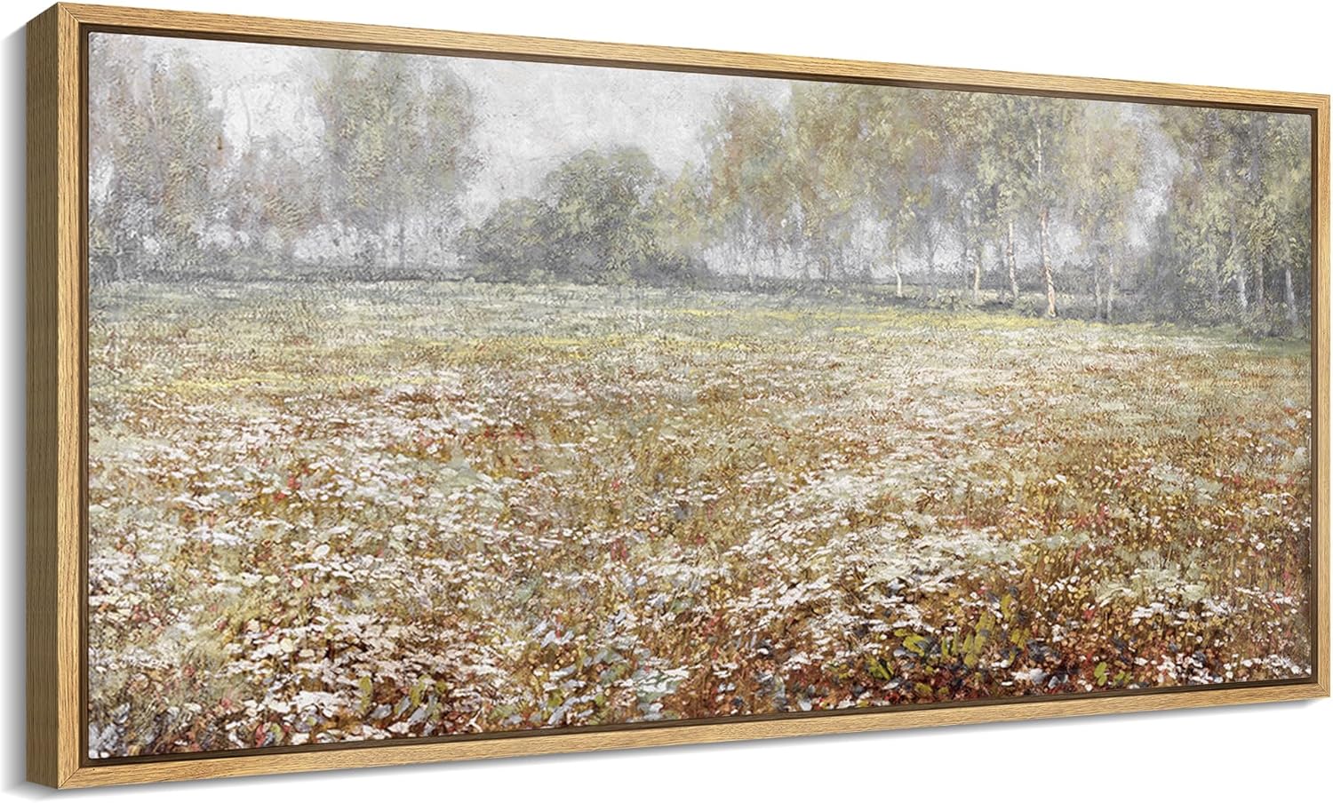   Textured Meadow Peaceful Countryside Nature Wilderness Antique Retro Fine Art Bedroom  Drop shipping