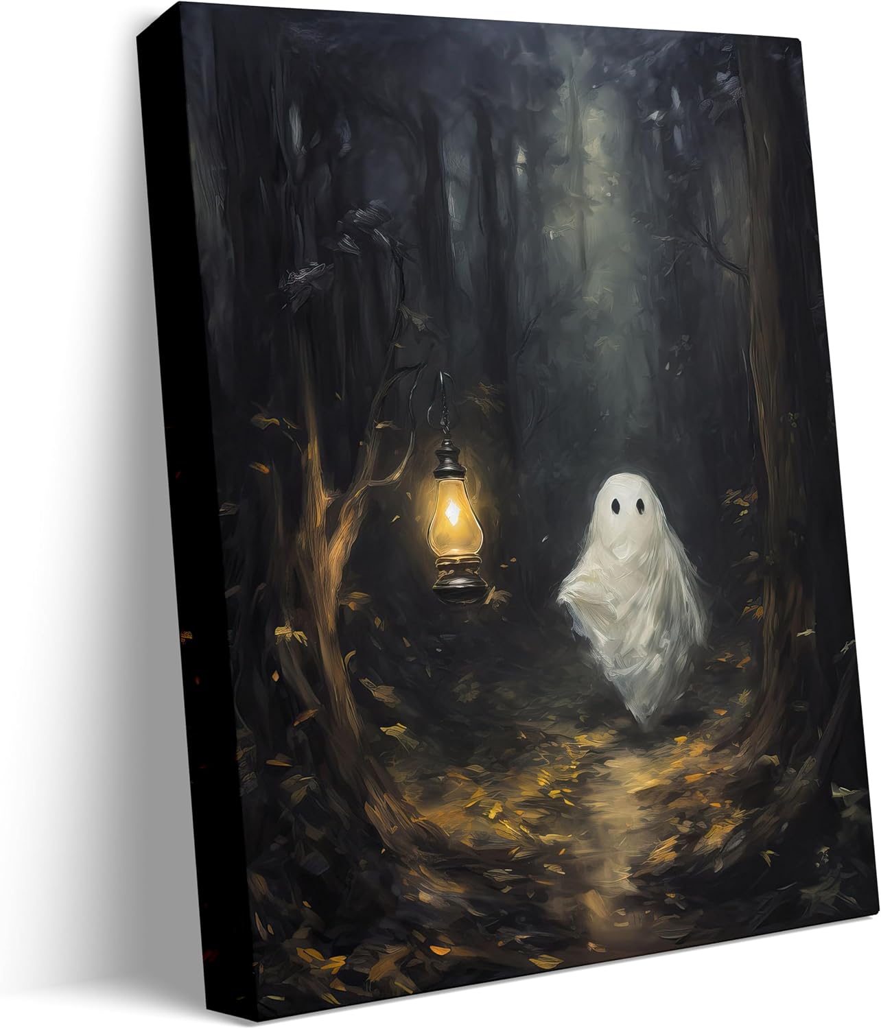 Dark Academia Vintage Ghost gift Cute in Forest Print Gothic Wall Art Drop shipping