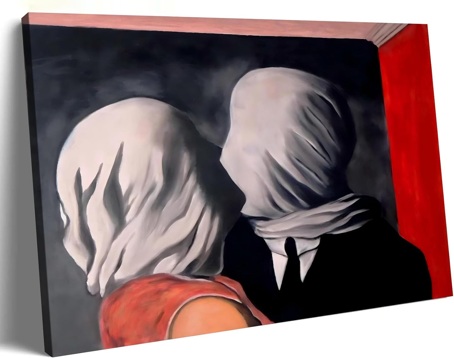 Masked Love Poster Print Valentine Canvas gift Wall Art Drop shipping