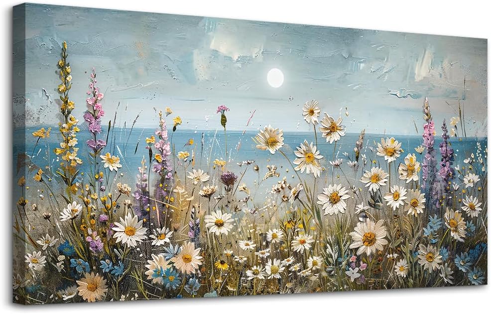 Abstract Wall Paintings Flowers Landscape single  piece shipping